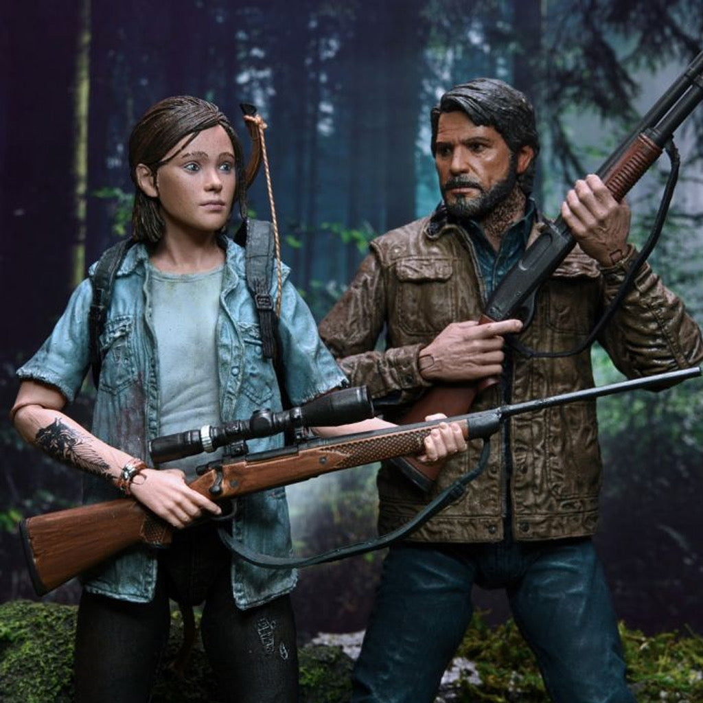 The Last Of Us ll - Figuras Neca Pack Doble - Joel & Ellie