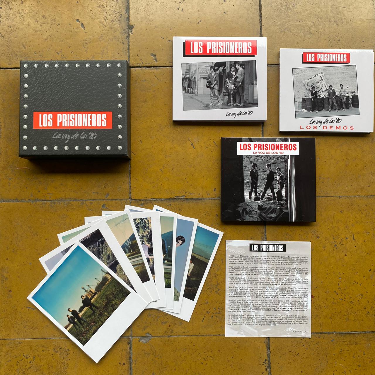 Boxset Los Prisioneros- La voz de los 80's (3 Cds)