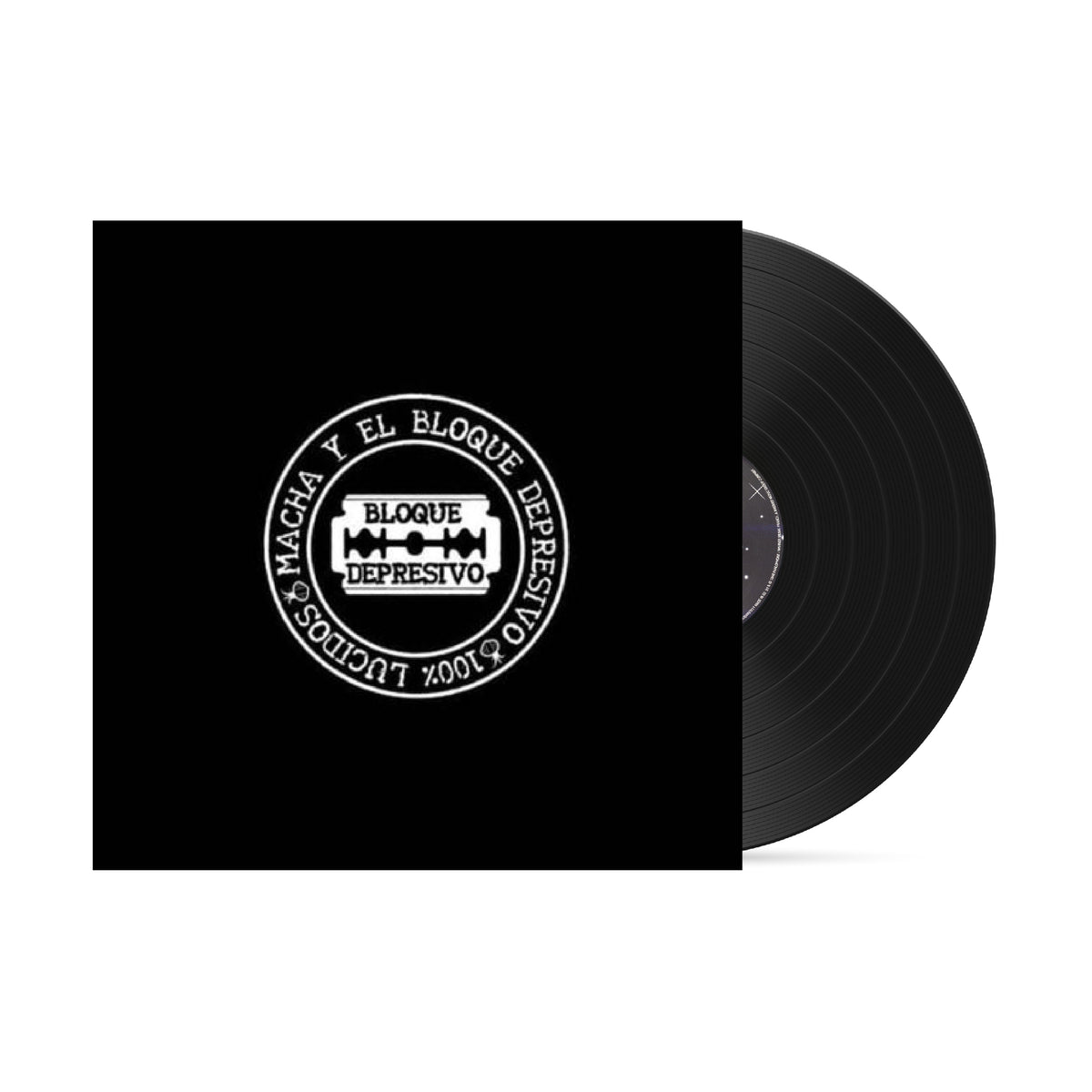 Vinilo Macha y El bloque Depresivo - 100% Lucido