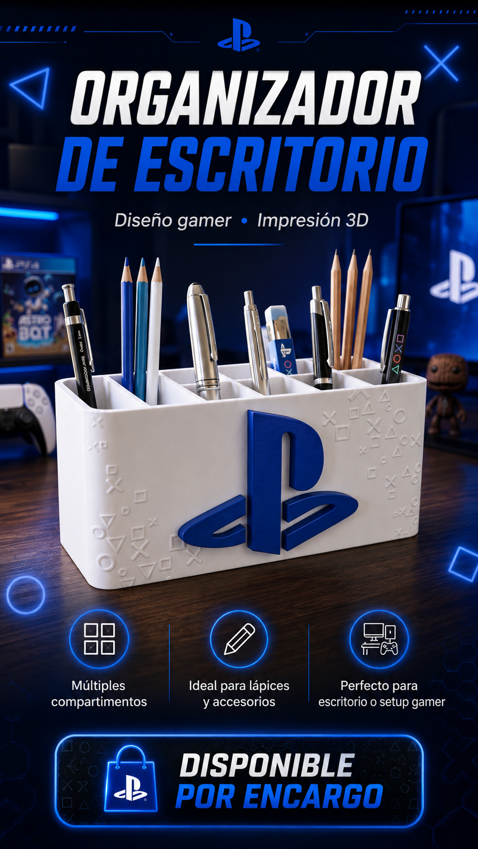 Lapicero Playstation
