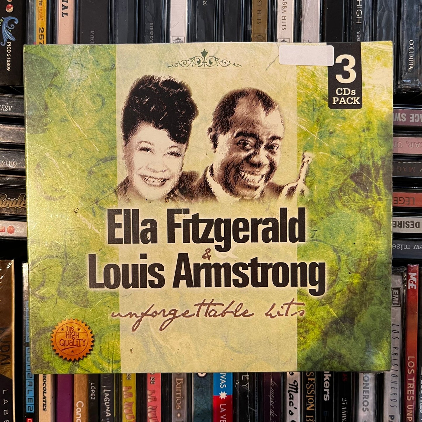 CD Ella Fitzgerald & Louis Amstrong - Unforgettable Hits