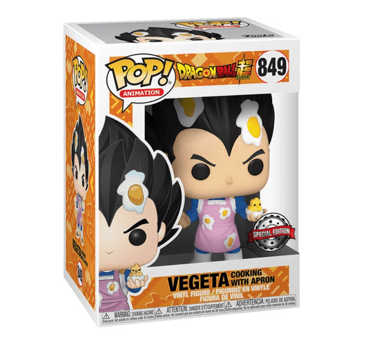 Funko Pop Vegeta Cooking w/ Apron (Sticker Hot Topic)