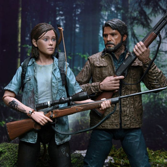 The Last Of Us ll - Figuras Neca Pack Doble - Joel & Ellie