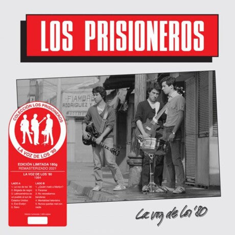 Vinilo Los Prisioneros -La voz de los ´80